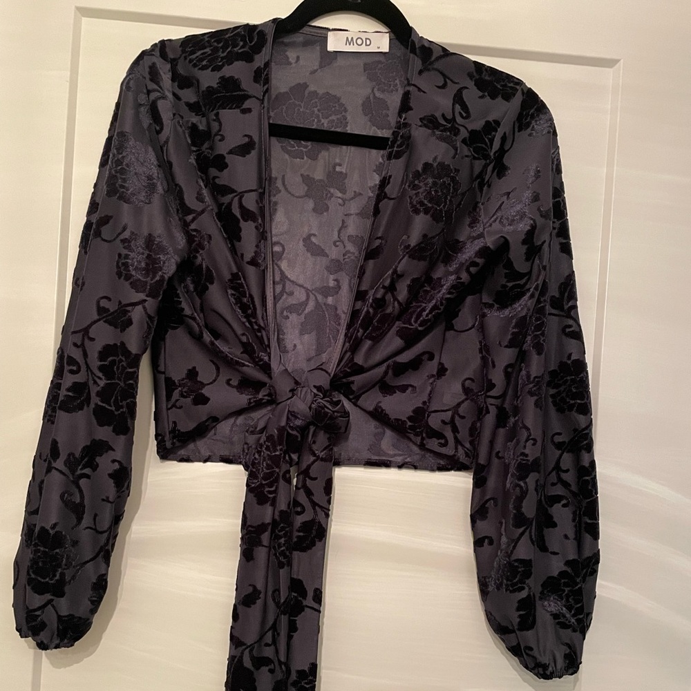 Cute wrap top